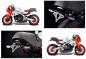 Preview: Yamaha XSR 900 number plate holder from 2022 by Evotech Performance